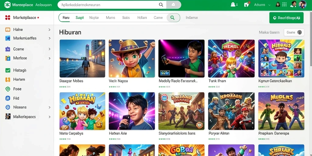 Grafis menakjubkan yang memikat setiap mata.