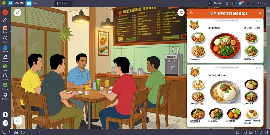Komunitas aktif yang saling mendukung.