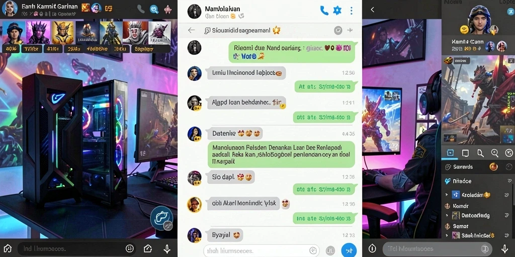 Mode permainan multiplayer yang seru dan interaktif.