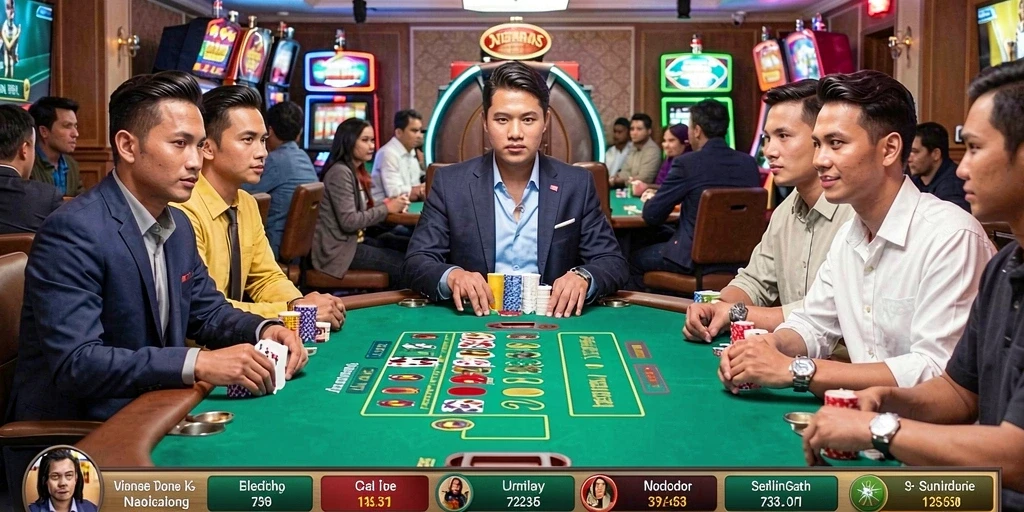 Pengaturan turnamen yang seru dan penuh tantangan.