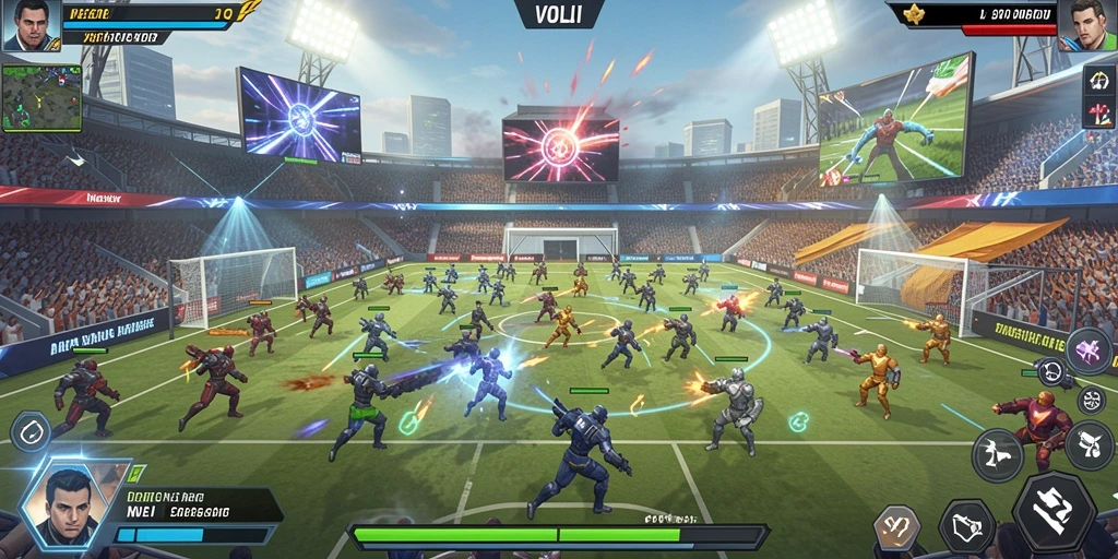Fitur multiplayer yang memungkinkan kompetisi seru.