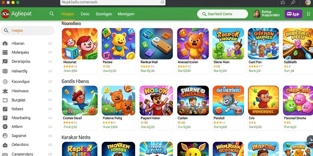 Screenshot fitur event komunitas yang menarik bagi para pemain.