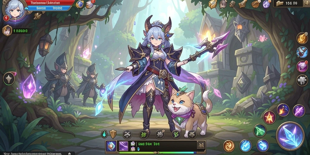 Pilihan kostum dan skin karakter yang beragam.