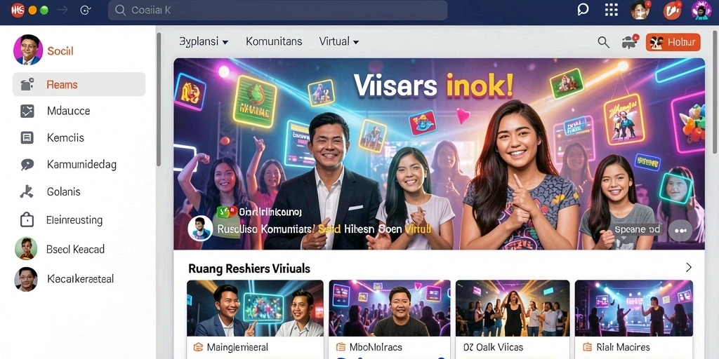Pengalaman multiplayer seru dengan teman-teman.