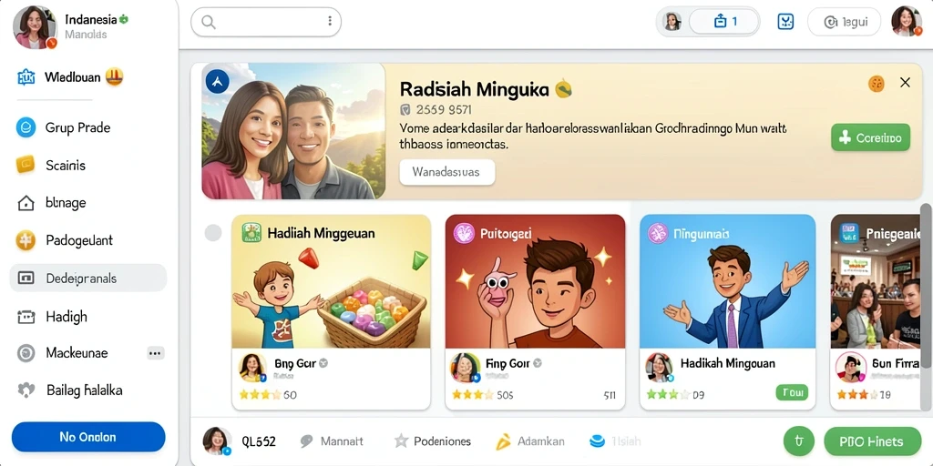 Skor tinggi dan hadiah menarik.