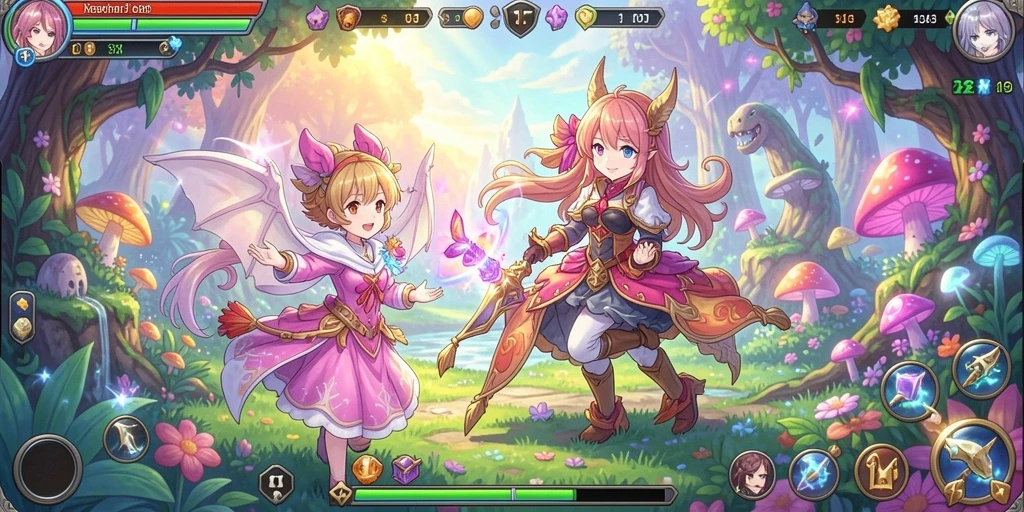 Ilustrasi gameplay NABOB77 saat menyelesaikan misi.