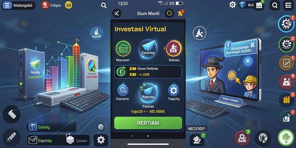 Karakter unik dan beragam untuk dipilih.