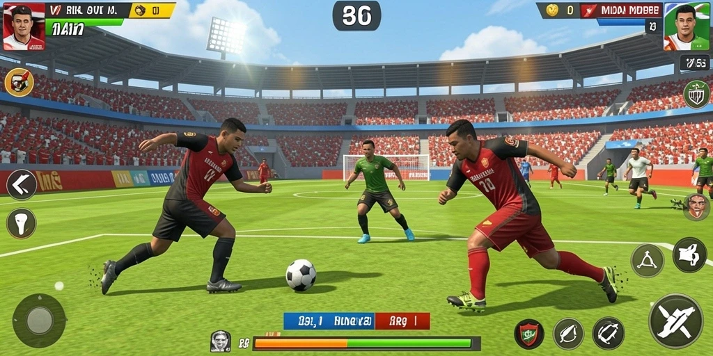 Mode permainan yang menantang dan bervariasi.
