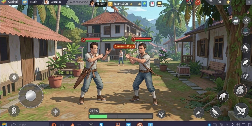 Momen kemenangan yang menggembirakan.