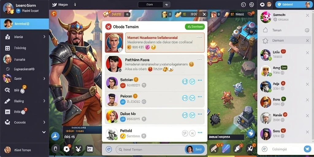 Tangkapan layar memperlihatkan aksi seru di level terbaru.